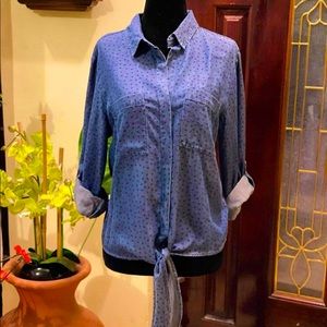 New without tags velvet heart shirt